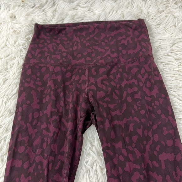 Lululemon Align Crop *21" Formation Camo Dark Adobe Multi - Picture 2 of 6